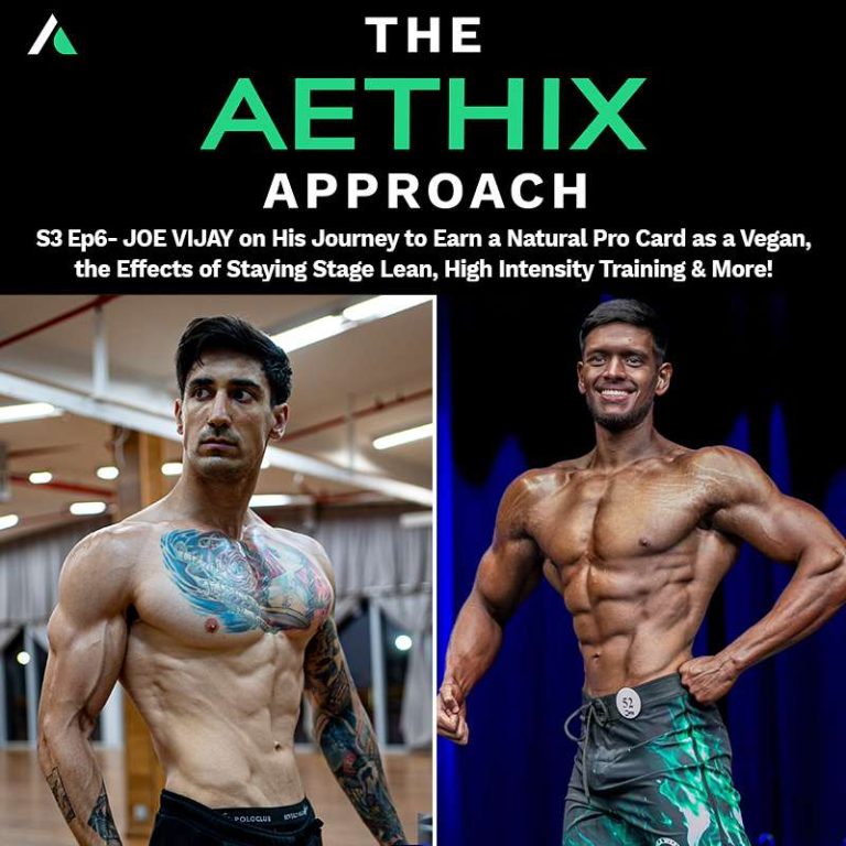 S3:E6 – TAA-S03Ep06 – Becoming a Vegan Pro, Natural, Bodybuilder with JOE VIJAY,  How to Progress as a Natural, The Importance of Intensity, Bodybuilding for Activism, & More!